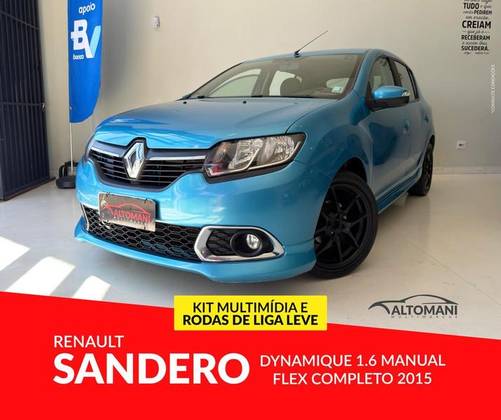 RENAULT SANDERO 1.6 DYNAMIQUE 8V FLEX 4P MANUAL